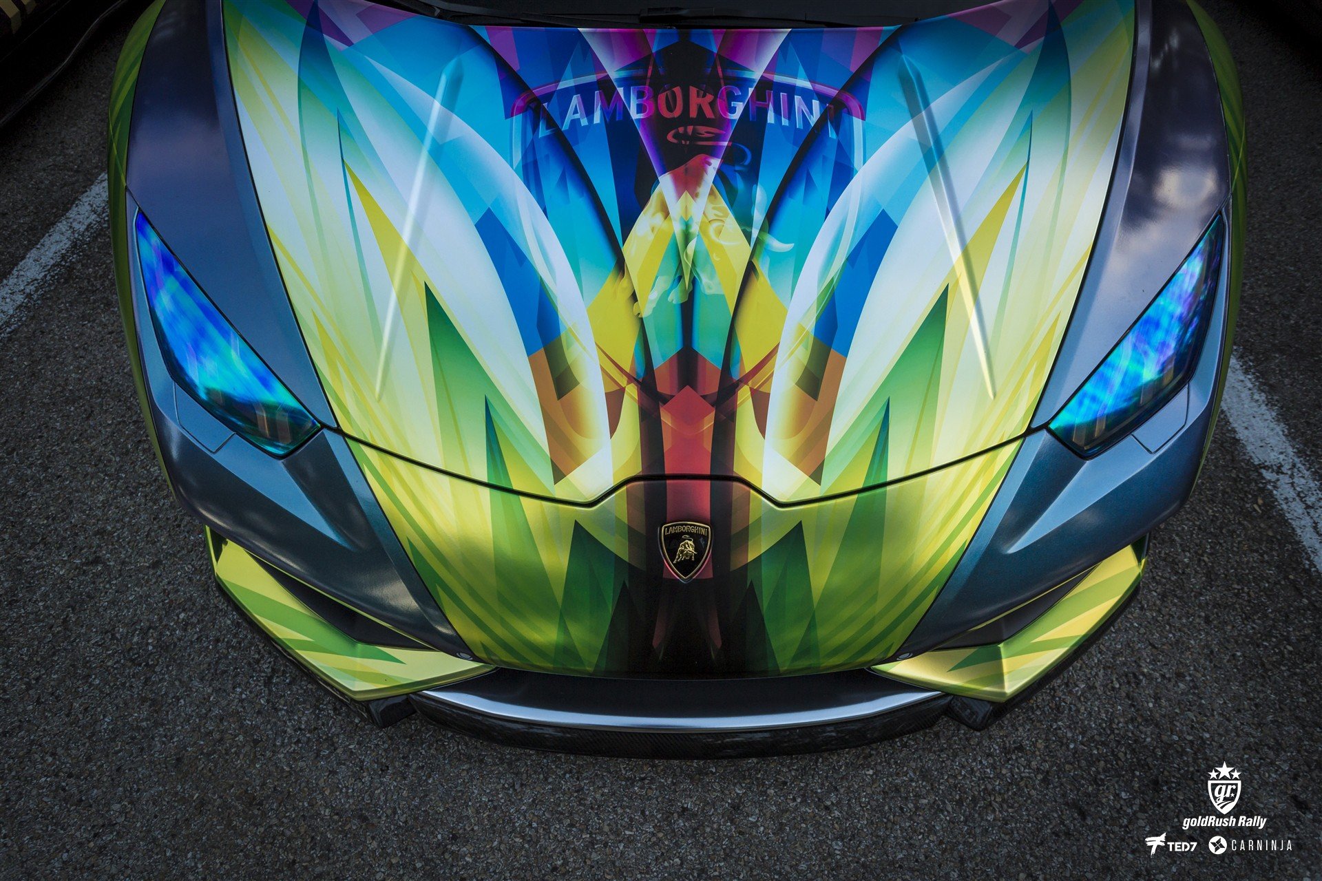 Carninja, Lamborghini Huracán LP610 4, Low, Street Wallpaper