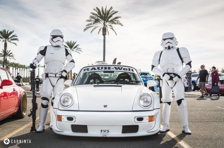 stormtrooper, Star Wars, Porsche, Car HD Wallpaper Desktop Background