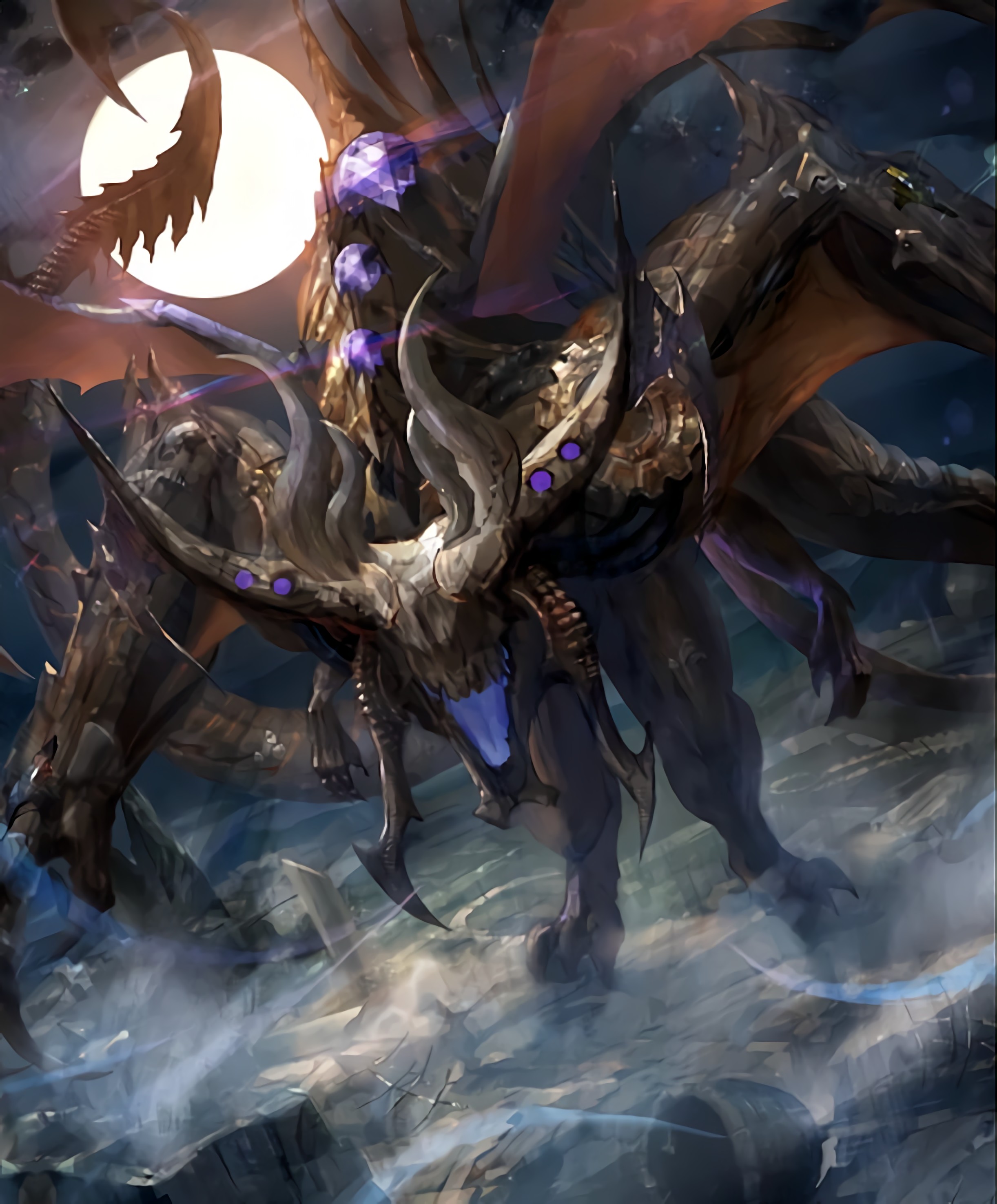 Бахамут дракон демон