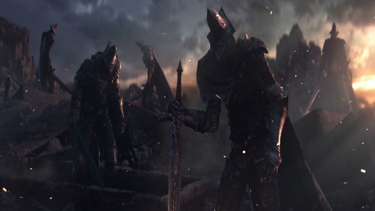 Abyss Watchers, Undead Legion, Dark Souls, Dark Souls III, Video games, Sword, Protoss HD Wallpaper Desktop Background