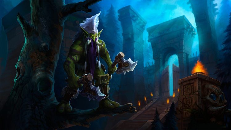 heroes of the storm, Zuljin (Warcraft), Video games HD Wallpaper Desktop Background