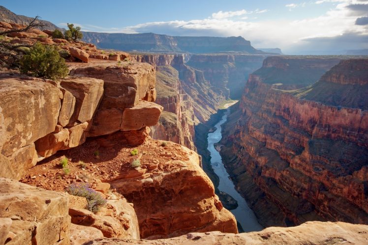 USA, Grand Canyon, River, Nature, Mountains, Landscape, Rock HD Wallpaper Desktop Background