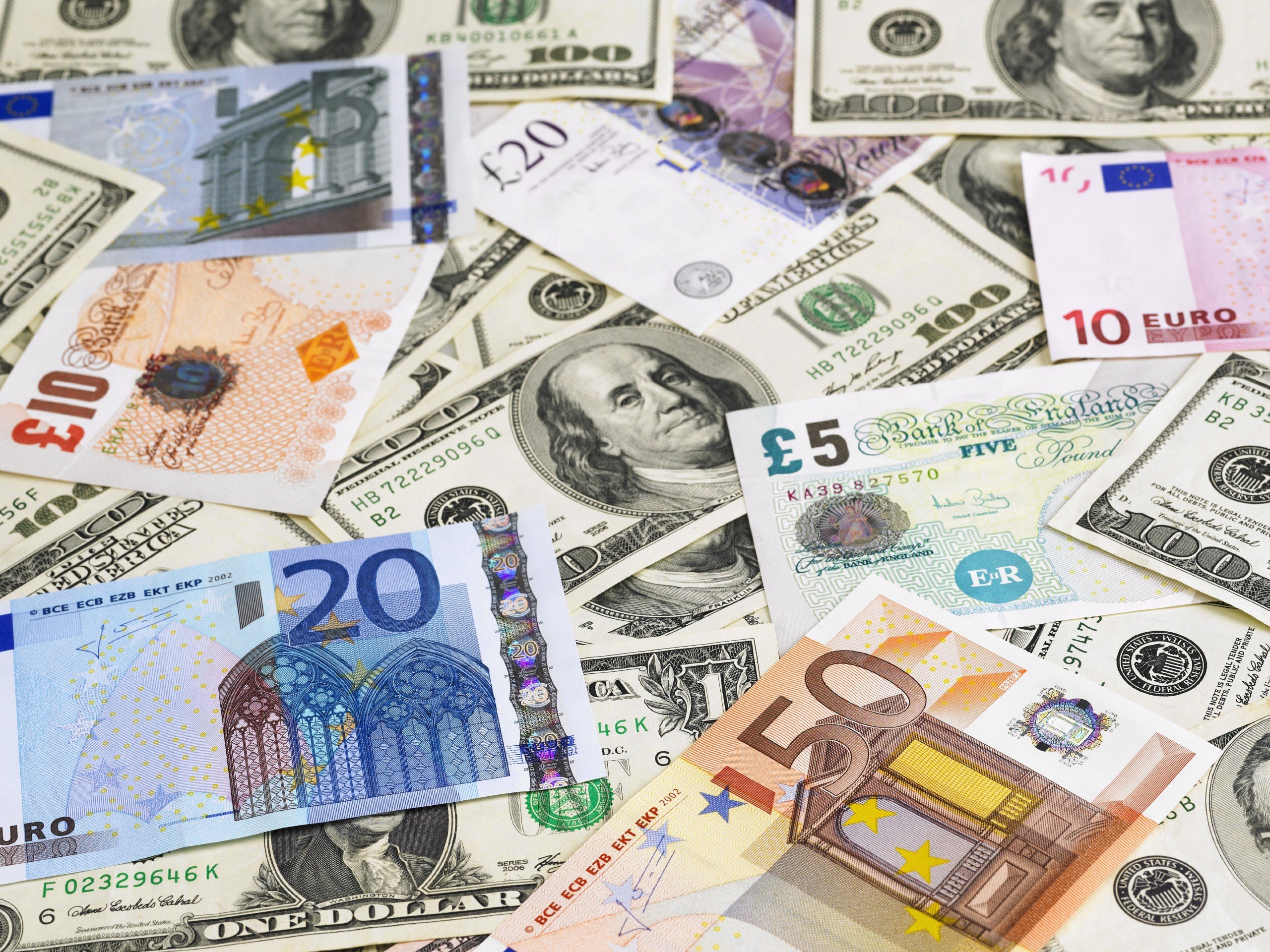 money, Paper, Currency, Euros, Dollars Wallpaper