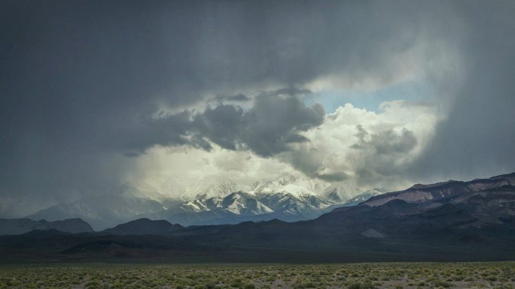 clouds, Mountains, Sky, Nature, Landscape HD Wallpaper Desktop Background