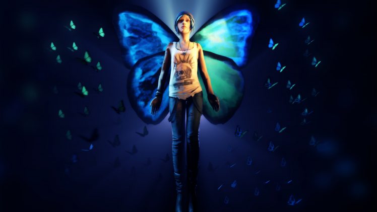 Chloe Price, Life Is Strange, Video games, Butterfly HD Wallpaper Desktop Background