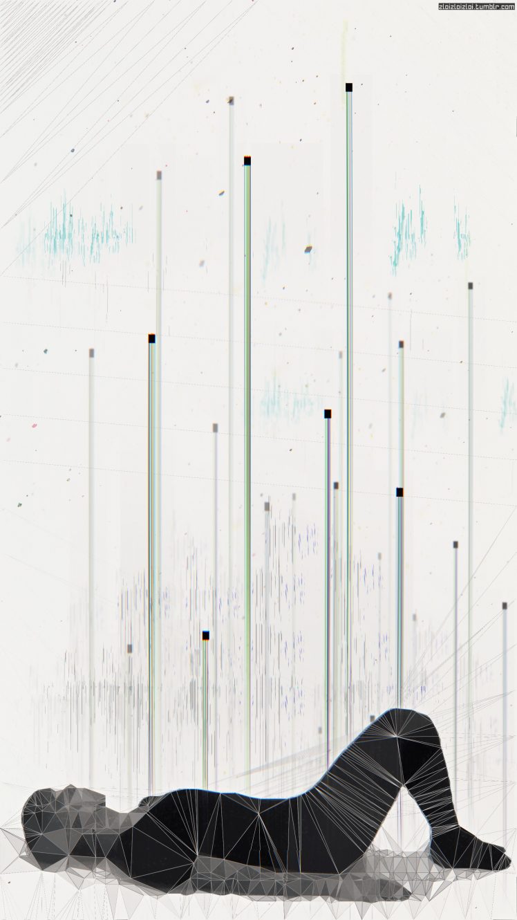glitch art, Abstract, Cyberpunk HD Wallpaper Desktop Background