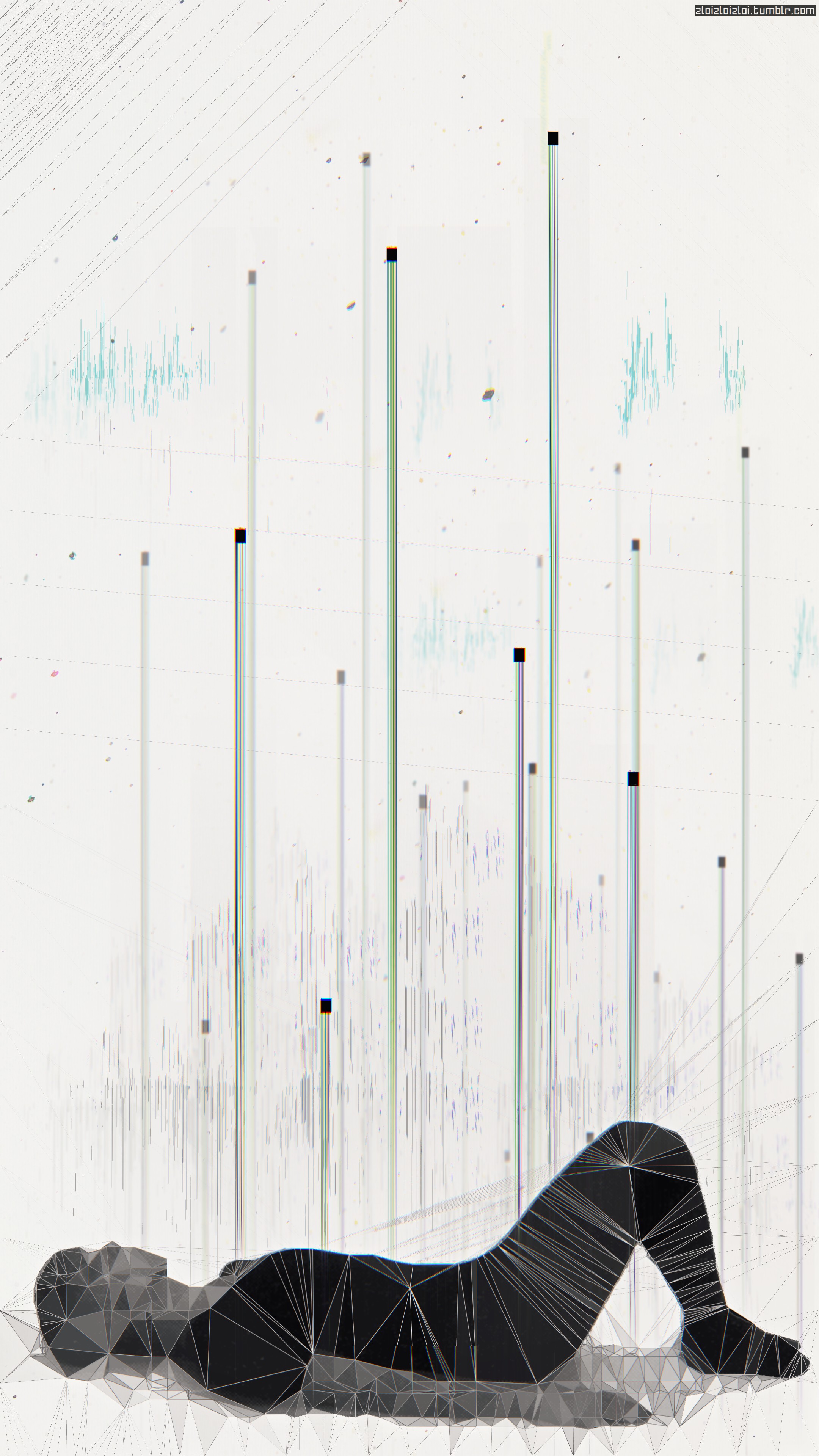 glitch art, Abstract, Cyberpunk Wallpaper