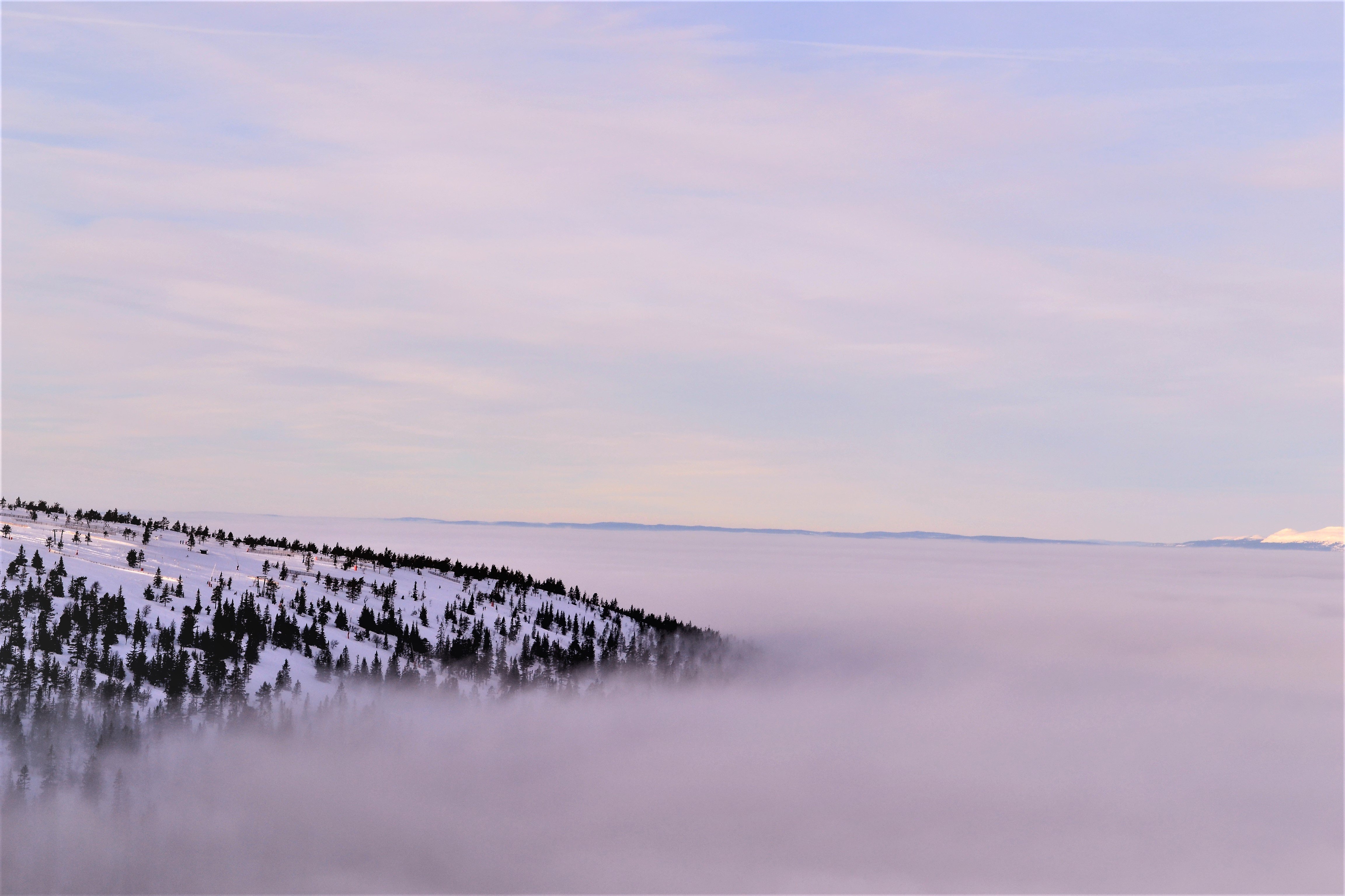 landscape, Oakley, Clouds, Mist, Cold, Mountains, Photography Wallpaper