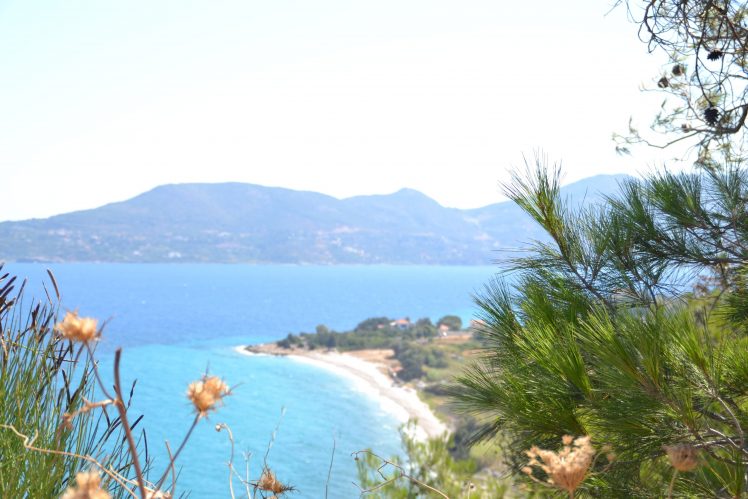 landscape, Samos, Goats, Mediterranean, Greece, Boat, Yachts, Rock, Mountains HD Wallpaper Desktop Background