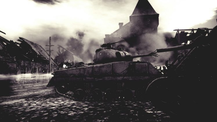 War Thunder, War, Tank, M4 Sherman HD Wallpaper Desktop Background