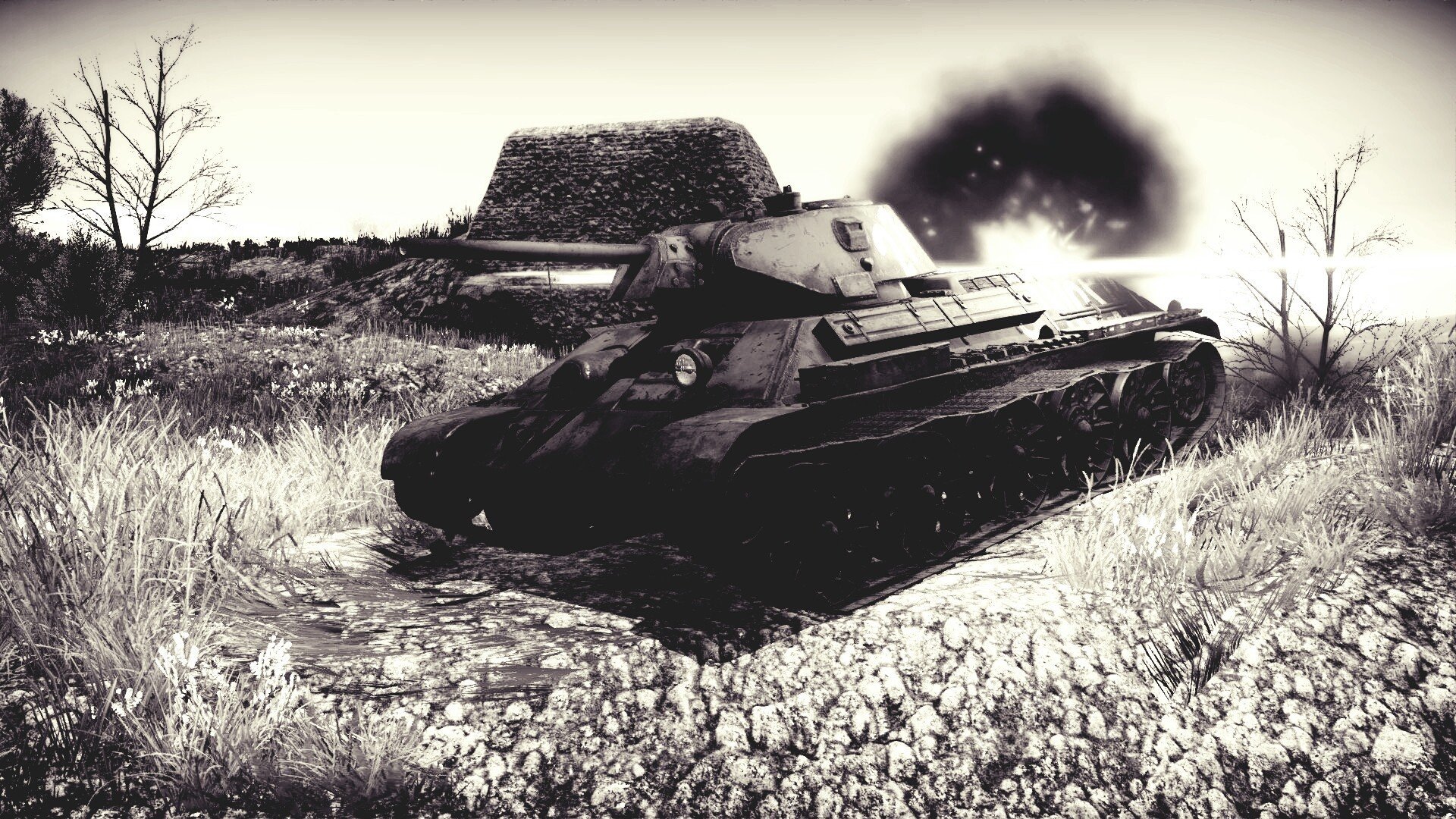 War Thunder, War, Tank, T 34 Wallpaper