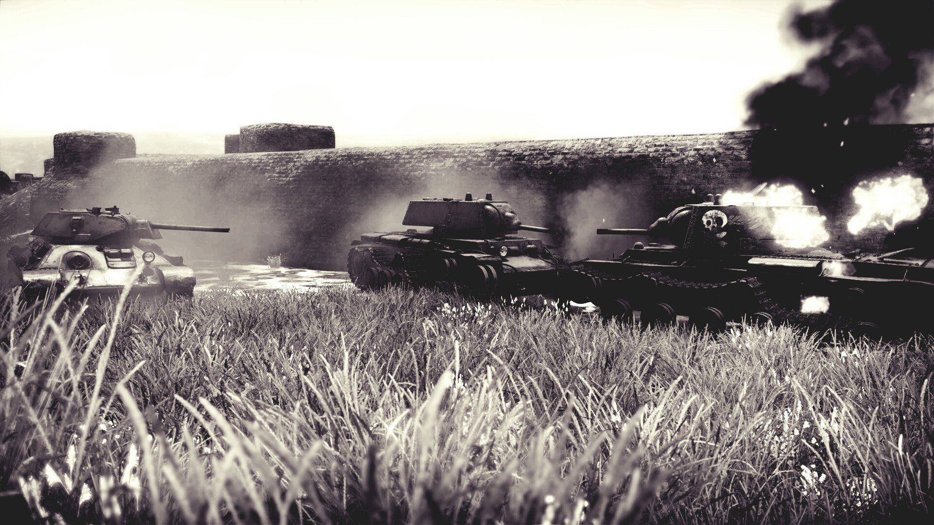 War Thunder, Tank, War, T 34, KV 1, World War II Wallpaper
