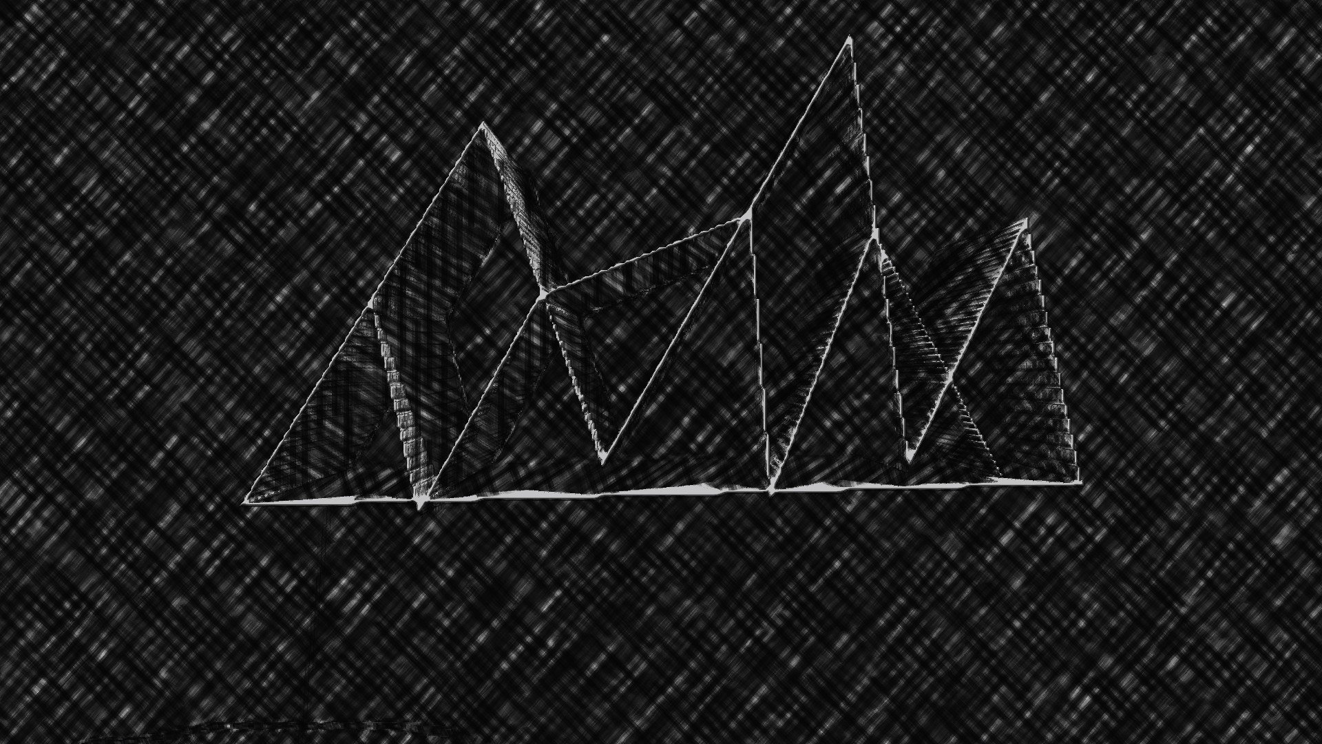 white, Black, Sketches, Mountains Wallpaper