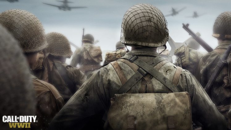 gamers, Call of Duty: WWII HD Wallpaper Desktop Background