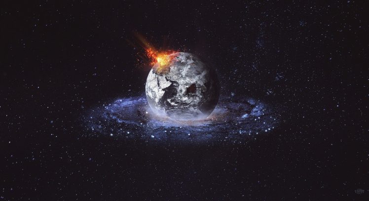 apocalyptic, Space art, Planet, Space, Digital art HD Wallpaper Desktop Background