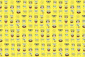 face, SpongeBob SquarePants, Spongebob, Cartoon, Yellow, Collage, TV