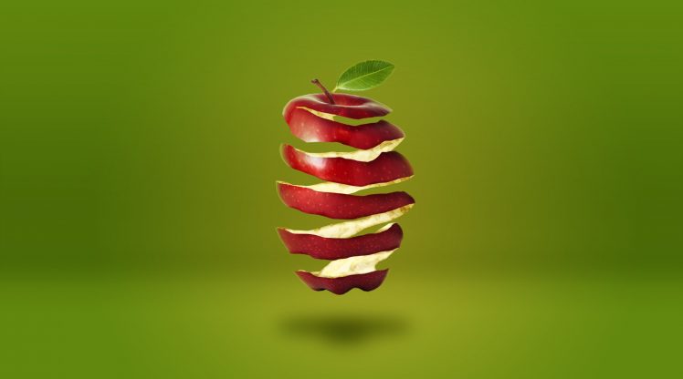 Photoshop, Photo manipulation, Apples, Creativity, Fruit HD Wallpaper Desktop Background