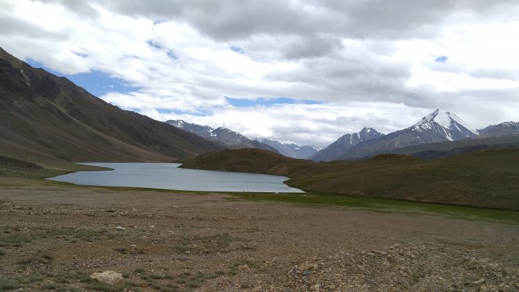 landscape, Himalayas, Lake, Glaciers, Snow, Desert, India HD Wallpaper Desktop Background