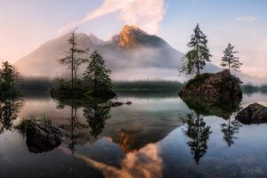 Daniel F., Nature, Reflection, Mountains, Water, 500px