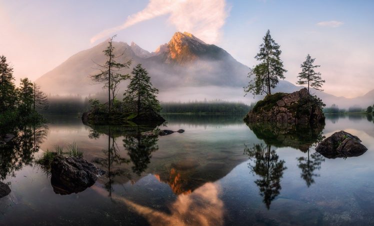 Daniel F., Nature, Reflection, Mountains, Water, 500px HD Wallpaper Desktop Background
