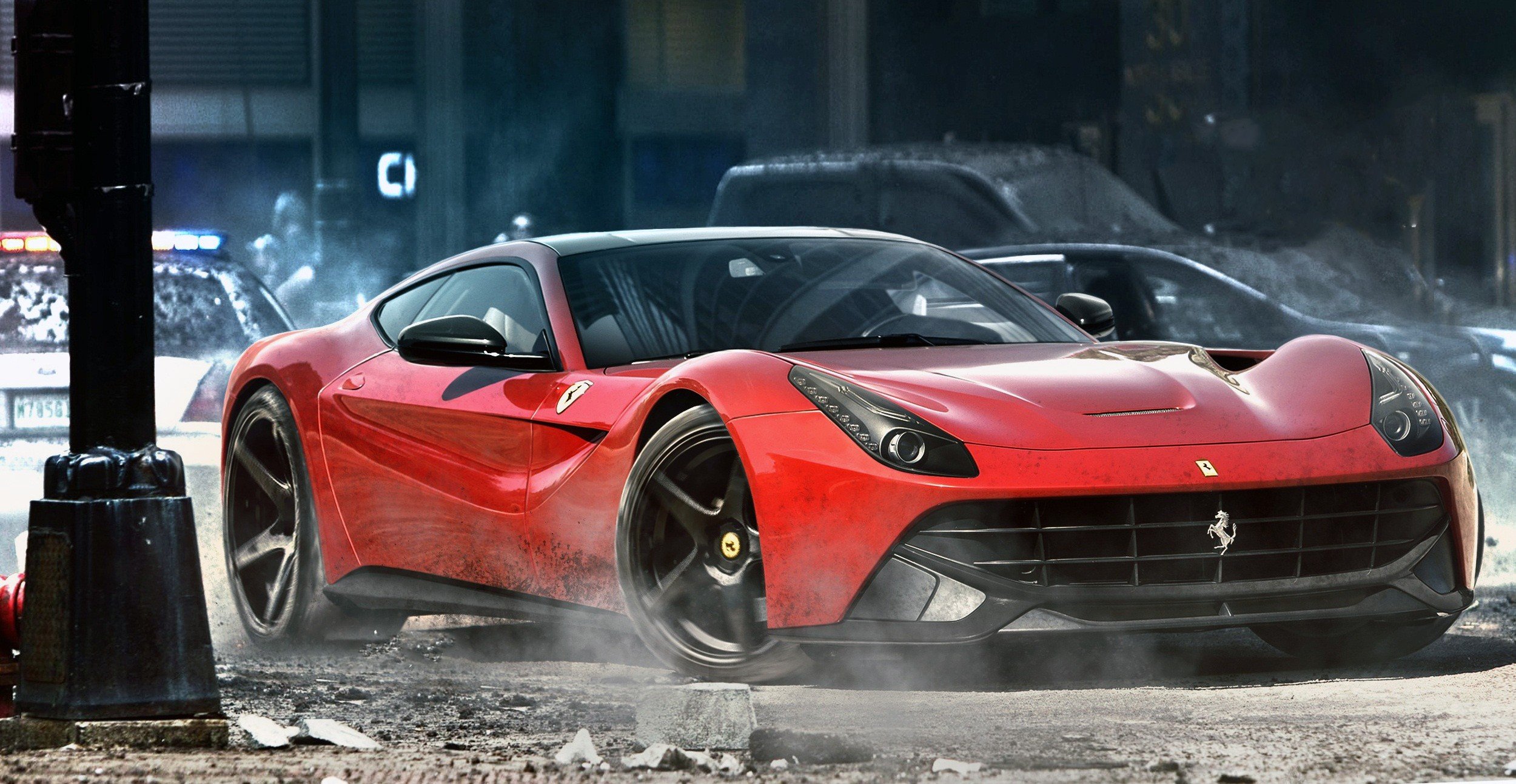 Ferrari, Ferrari F12, Street, Car, Need for Speed Wallpaper