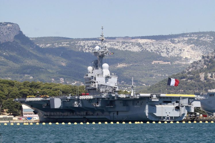Charles de Gaulle, Aircraft carrier, French navy HD Wallpaper Desktop Background