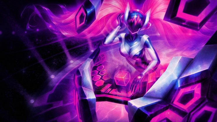 DJ, Science fiction, League of Legends, Video games, DJ Sona HD Wallpaper Desktop Background