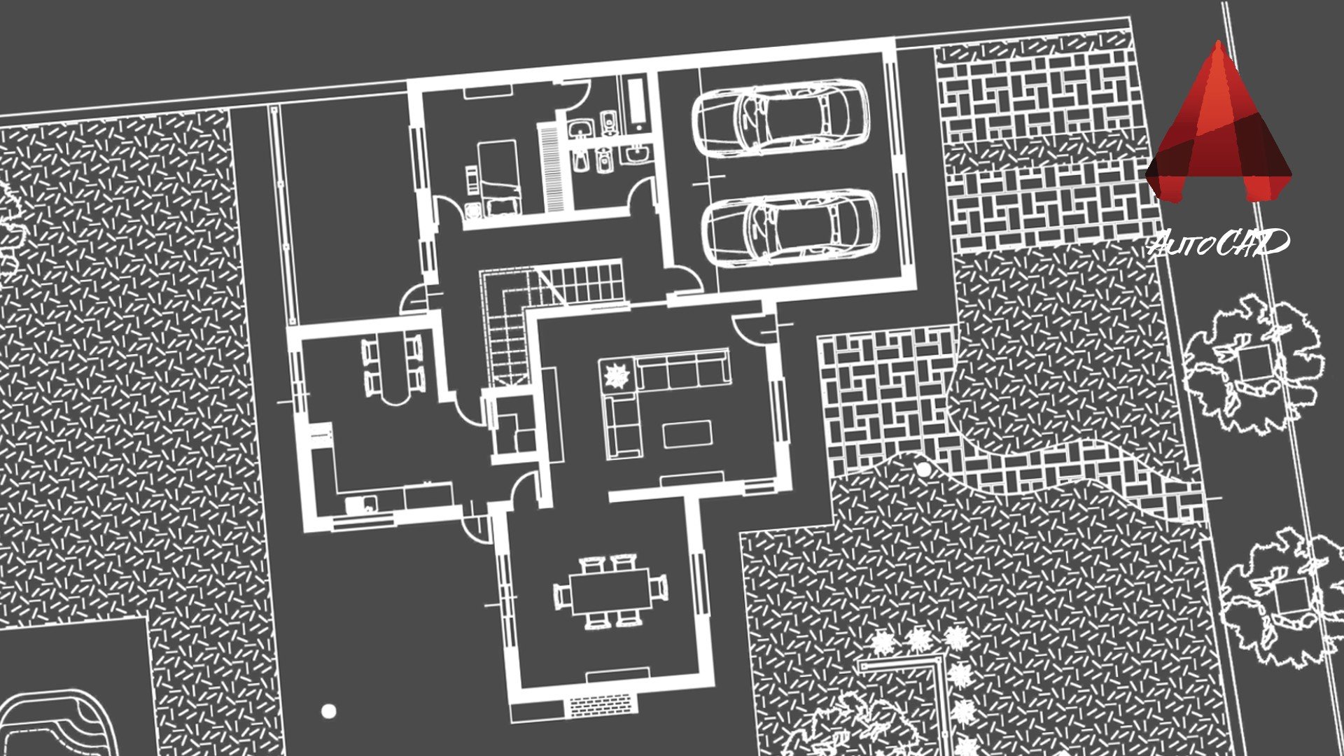 GNU, GIMP, Architecture models, House Wallpaper