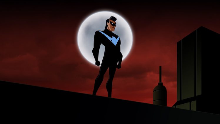 Dick Grayson, Nightwing, DC Comics, Warner Brothers, Batman: The Animated Series, Batman HD Wallpaper Desktop Background