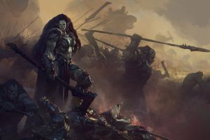 orcs, Warrior, Digital art, War, Fantasy art, Sword