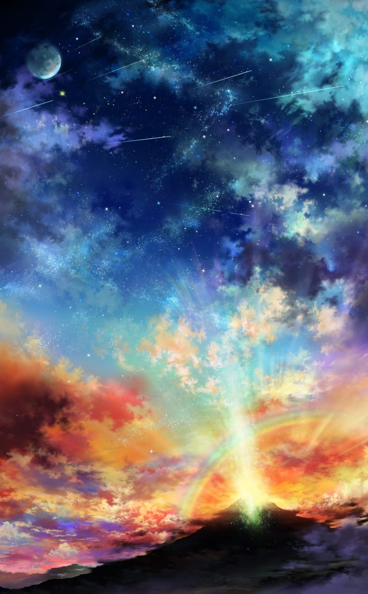 landscape, Sky, Mountains, Sunrise, Clouds HD Wallpaper Desktop Background