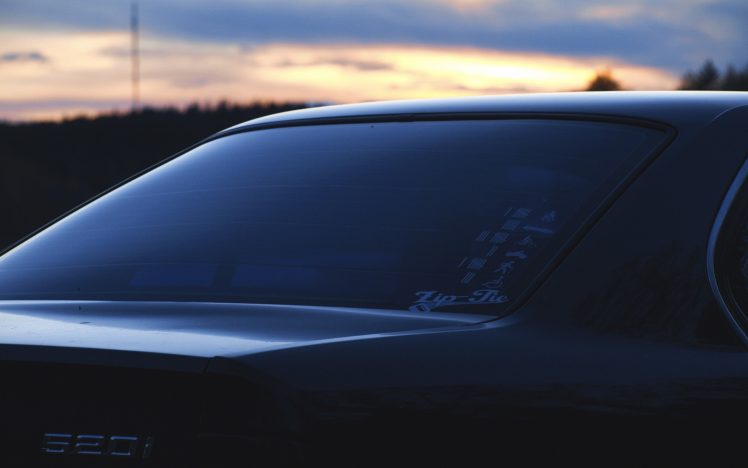 car, Vehicle, BMW, BMW E34, BMW E34 535i, Sunset HD Wallpaper Desktop Background