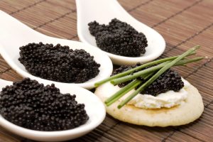 food, Caviar, Black, Macro