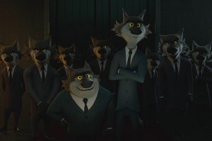 Anthro, Gangsters, Gangster, Rock Dog, Animals, Wolf, 3D, Cartoon, Movies, Suits, Clothing, Tie, Screen shot, Screengrab