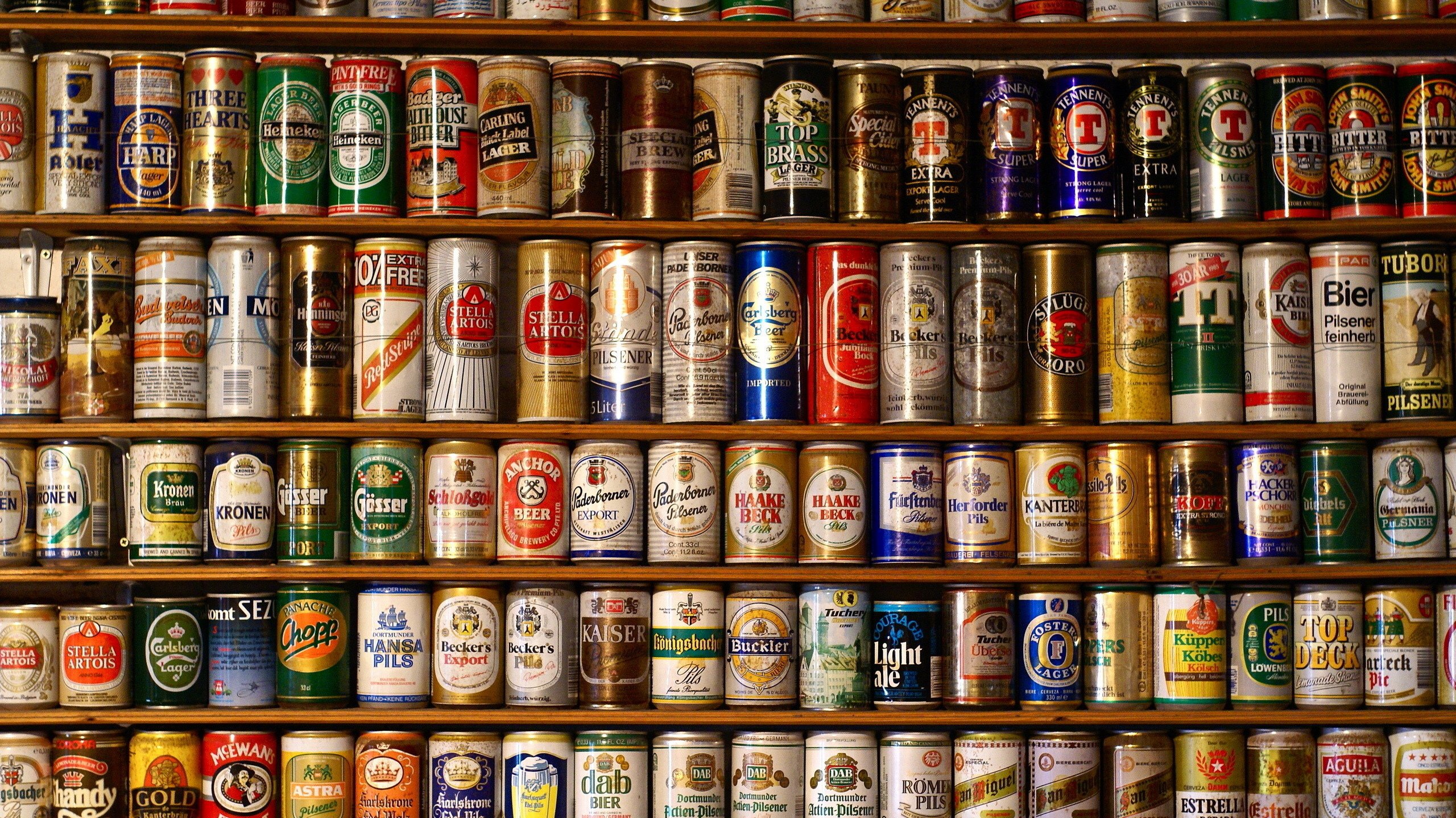 beer, Can, Pub Wallpaper