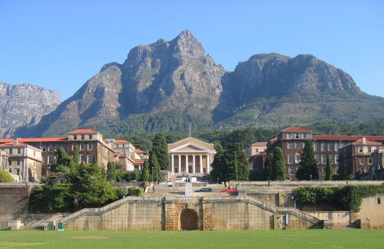 University of Cape Town, Cape Town, Table Mountain, South Africa HD Wallpaper Desktop Background