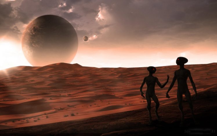science fiction, Aliens, Planet HD Wallpaper Desktop Background