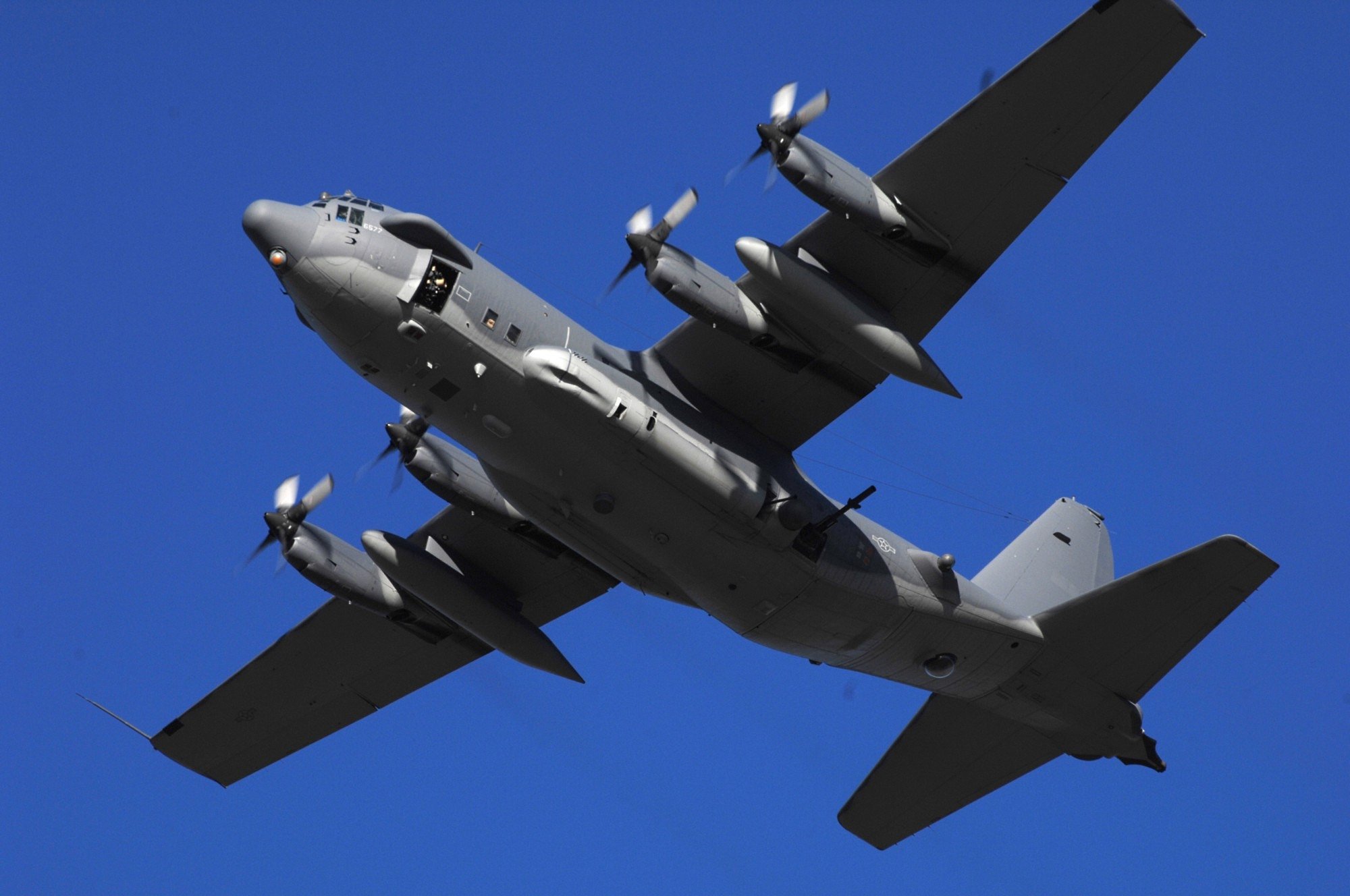 Lockheed AC 130, Close Air Support Gunship, Fixed wing Ground attack