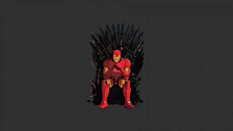 Iron Man, Game of Thrones, Iron Throne, Crossover HD Wallpaper Desktop Background