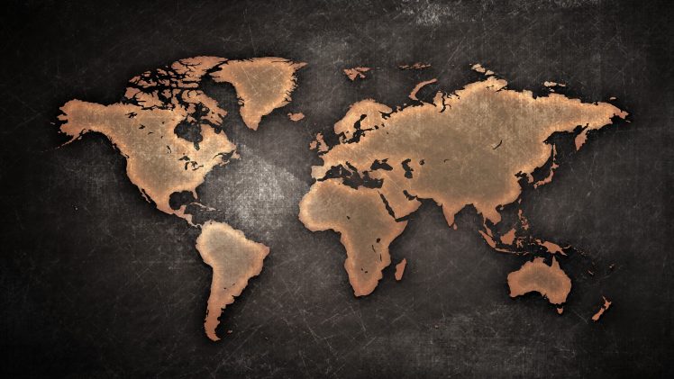 world map, World HD Wallpaper Desktop Background
