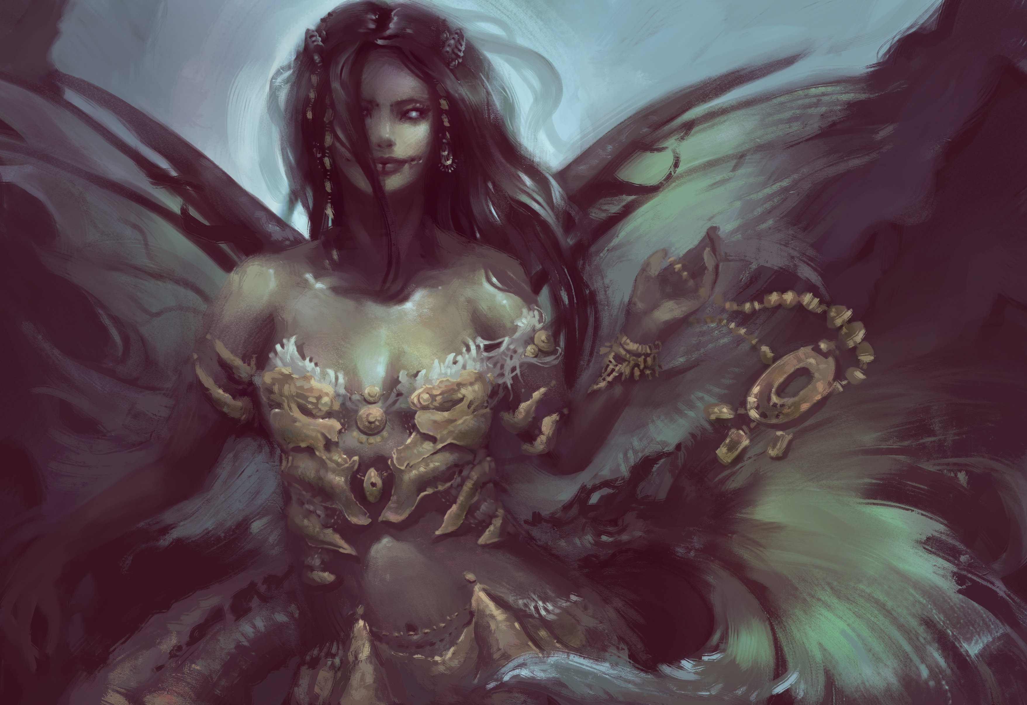 fantasy art, Wings Wallpaper