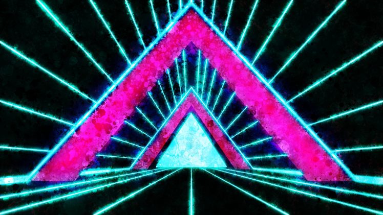 grunge, Abstract, Digital art, Colorful HD Wallpaper Desktop Background