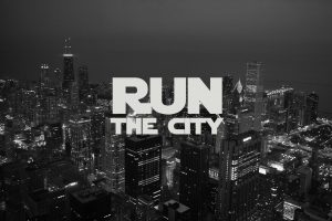 Run, City, Monochrome
