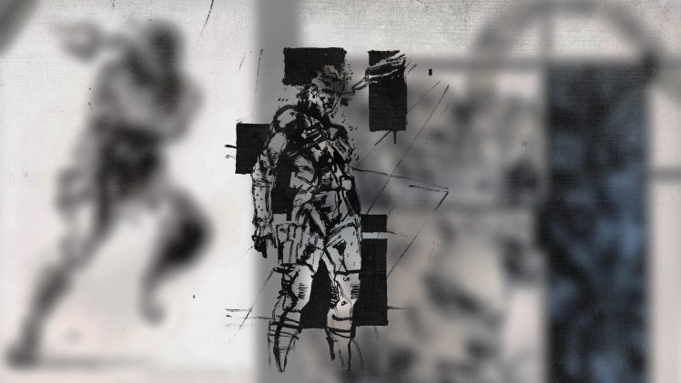 Solid Snake, Yoji Shinkawa, Metal Gear, Metal Gear Solid 2, Video games HD Wallpaper Desktop Background
