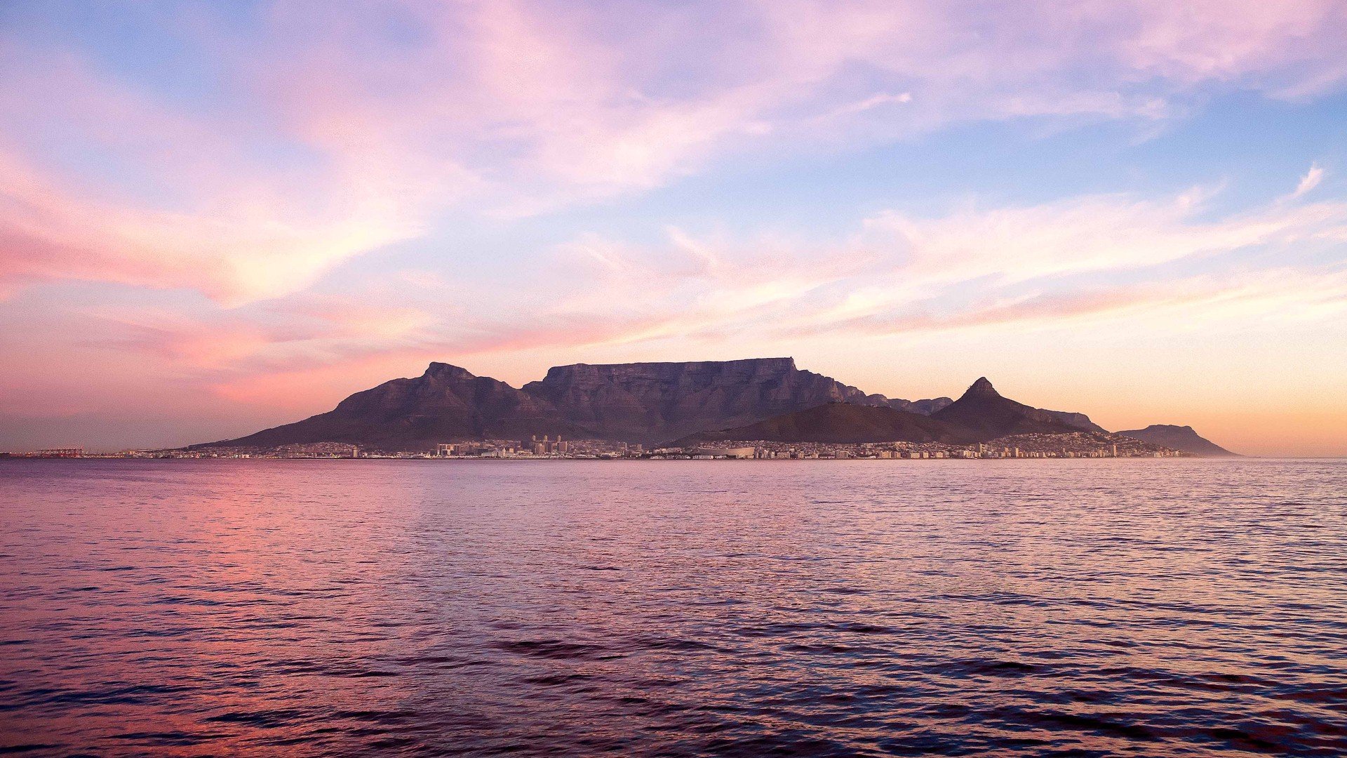 cape town table mountain south africa sea clouds wallpapers hd desktop and mobile backgrounds
