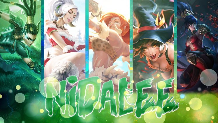 Nidalee (League of Legends), League of Legends HD Wallpaper Desktop Background