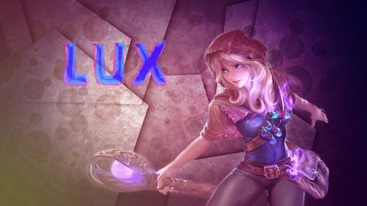 Lux (League of Legends), League of Legends HD Wallpaper Desktop Background
