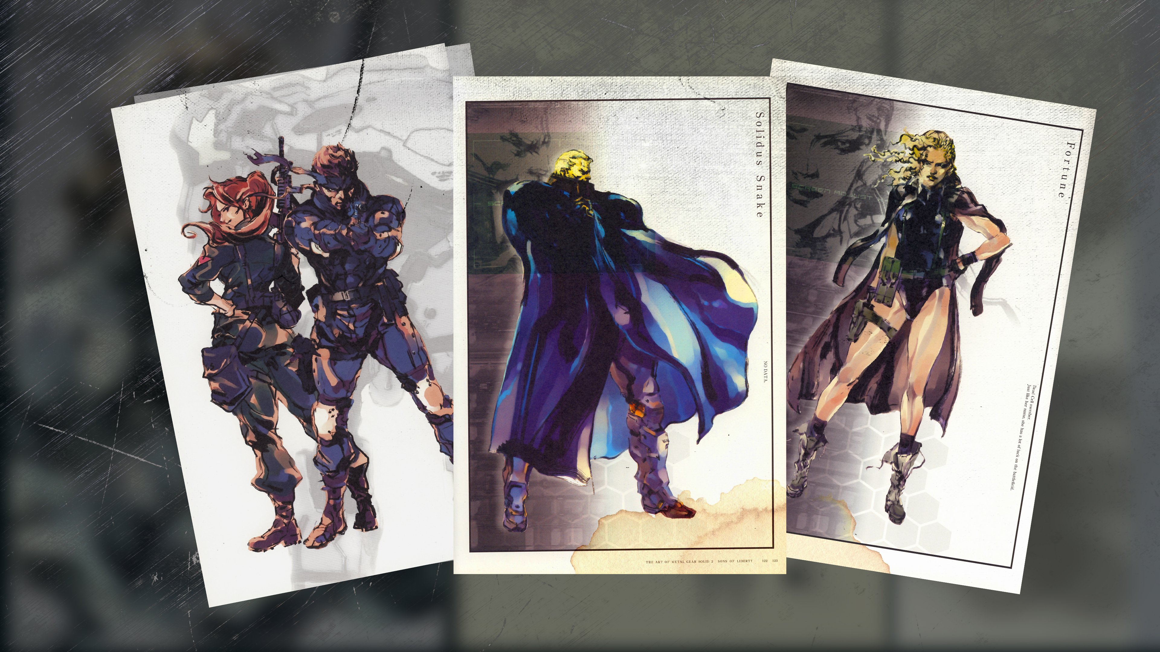 Yoji Shinkawa, Metal Gear, Metal Gear Solid 2, Video games Wallpaper