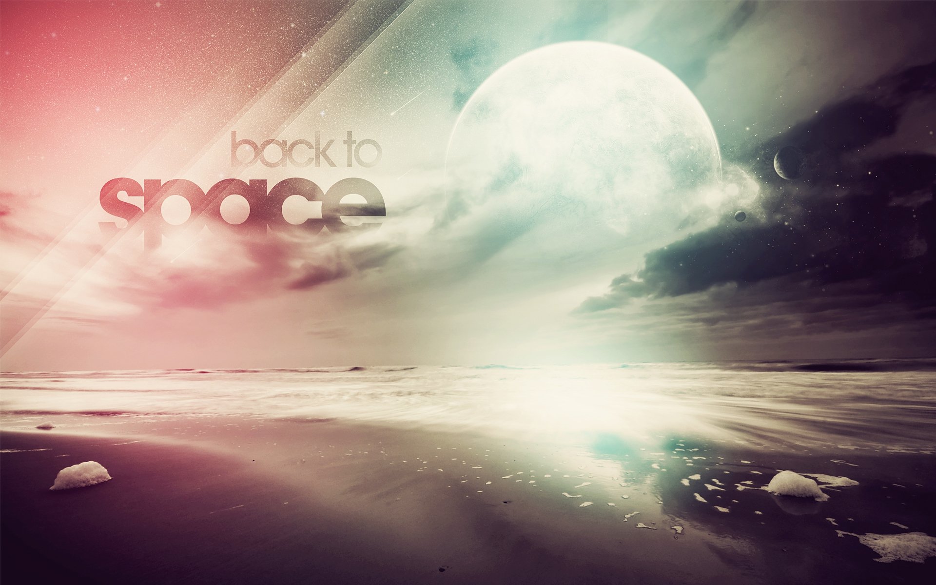 space, Planet, Quote Wallpaper
