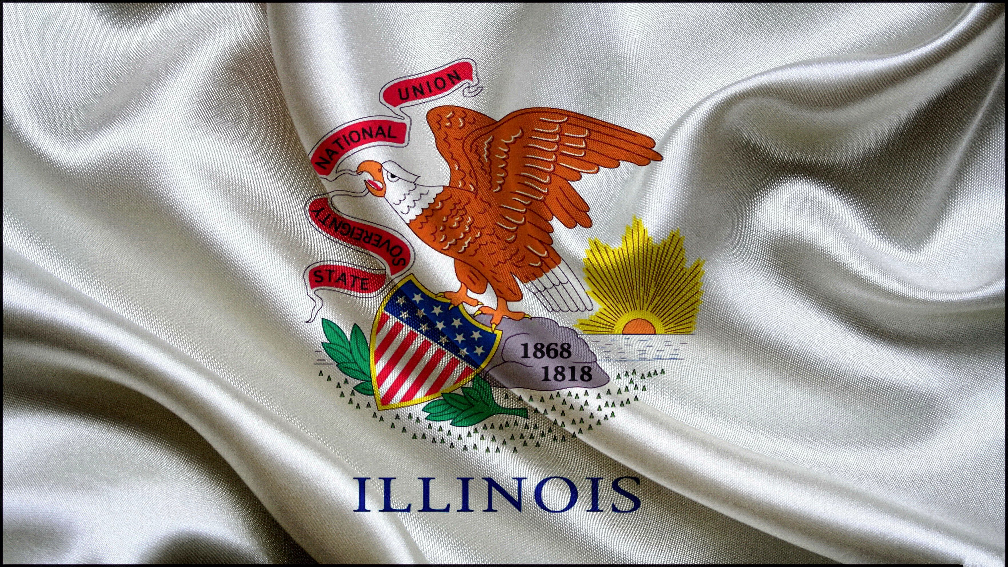 flag, Illinois Wallpaper